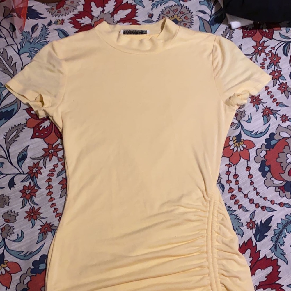 Pastel Yellow Dress